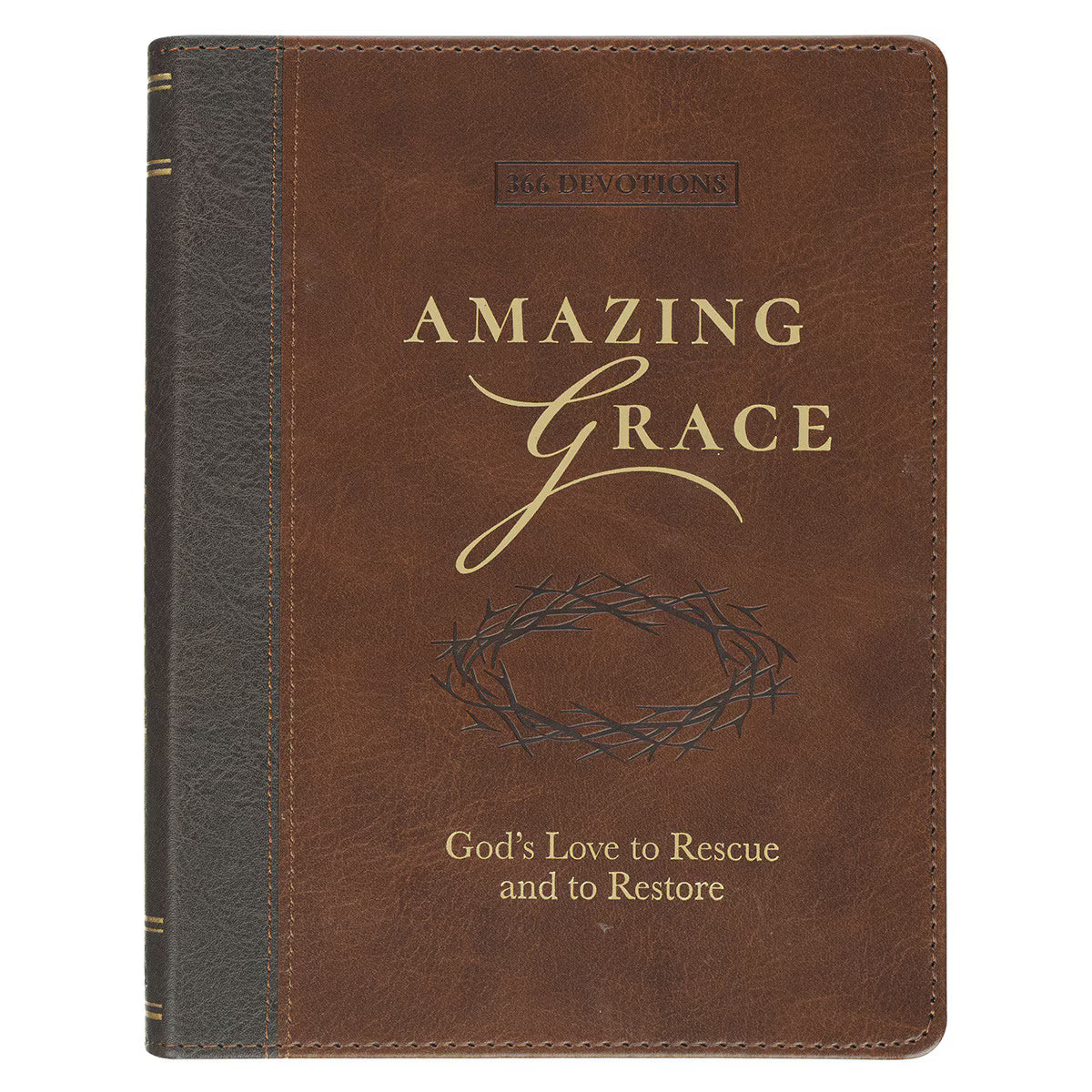 Amazing Grace Faux Leather Devotional