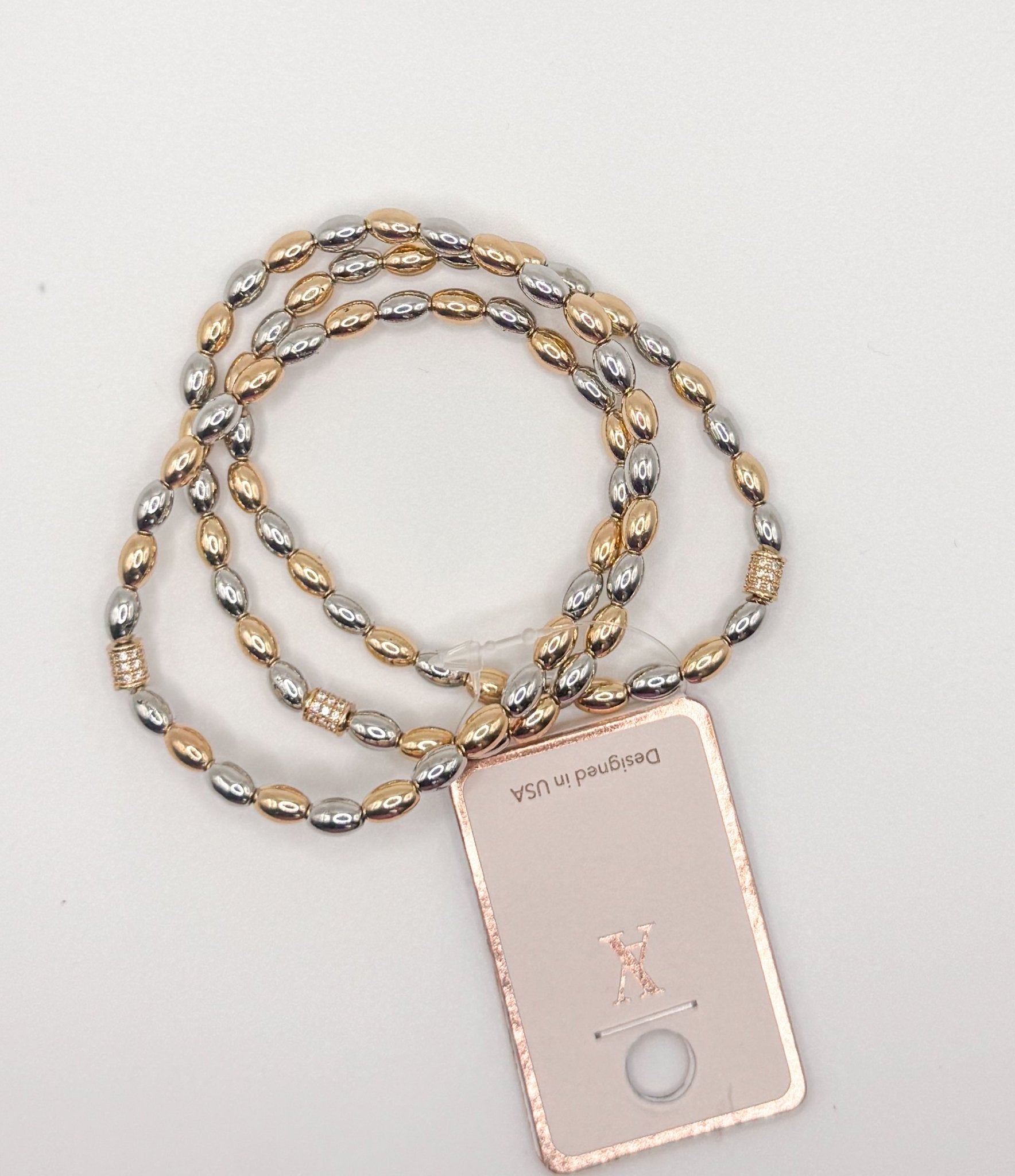Beaded Stack Bracelets - Blissful Boutique