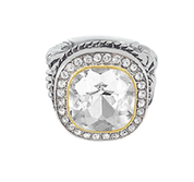 Cushion Fashion Adjustable Ring - Blissful Boutique