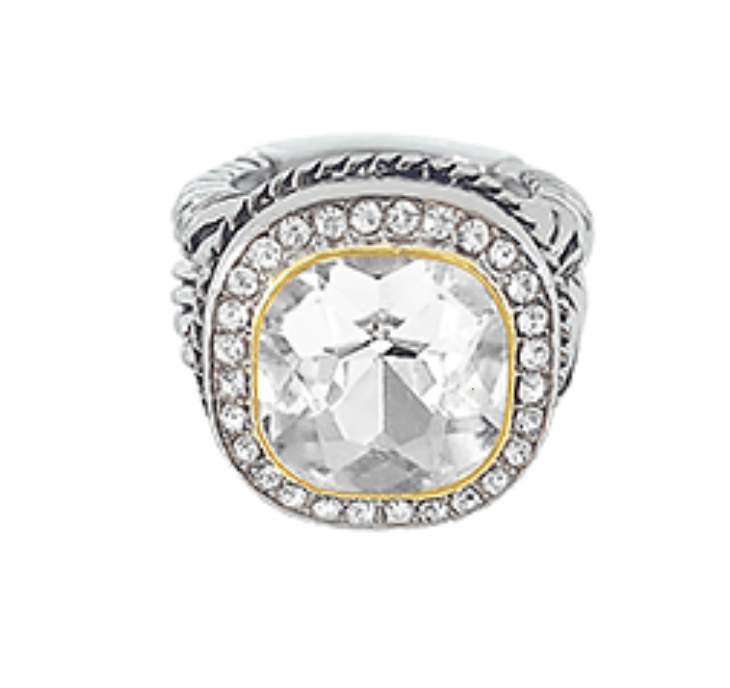 Cushion Fashion Adjustable Ring - Blissful Boutique