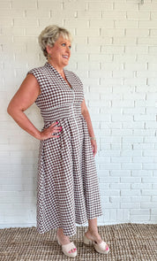 Gingham Dress - Blissful Boutique
