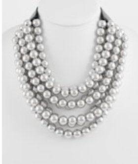 Multi Layer Ball Necklace - Blissful Boutique