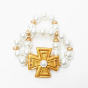 Pearl Double Strand with Anna Pearl Bracelet - Blissful Boutique