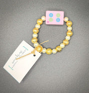 Pink Mahjong Tile Bracelets - Blissful Boutique