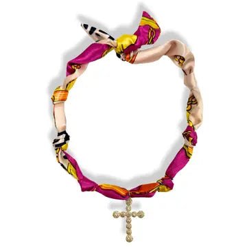 Scarf Bandana Charm Necklaces - Blissful Boutique