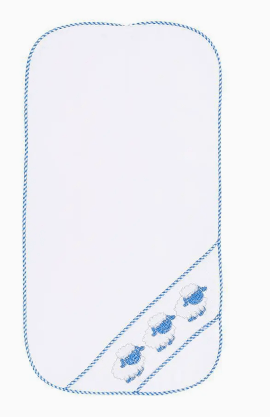Smocked Burp Cloth - Blissful Boutique