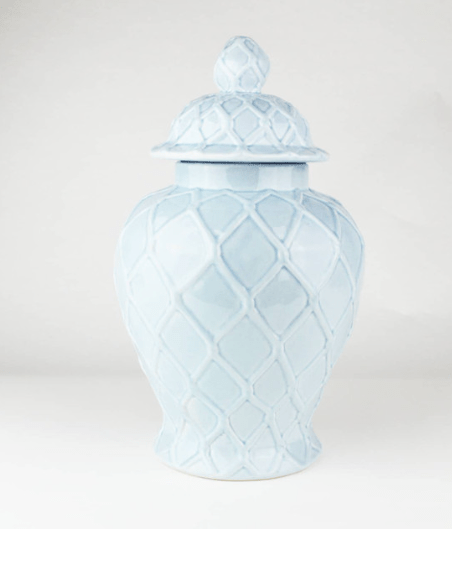 Textured Ginger Jar Large - Blissful Boutique