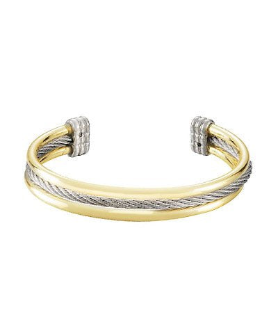 3 Layered Cuff Bracelet - Blissful Boutique