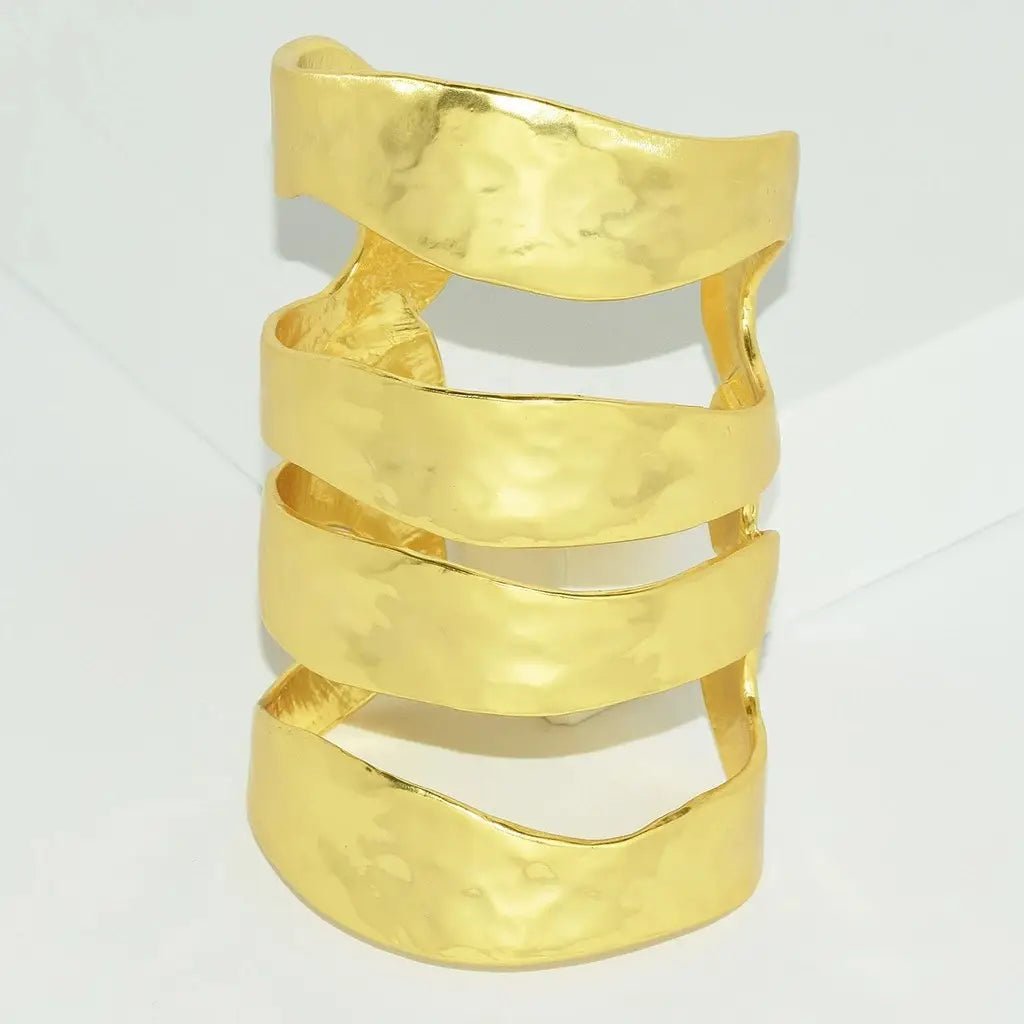 4 Row Cuff - Blissful Boutique