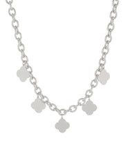 5 Clover Charm Necklace - Blissful Boutique