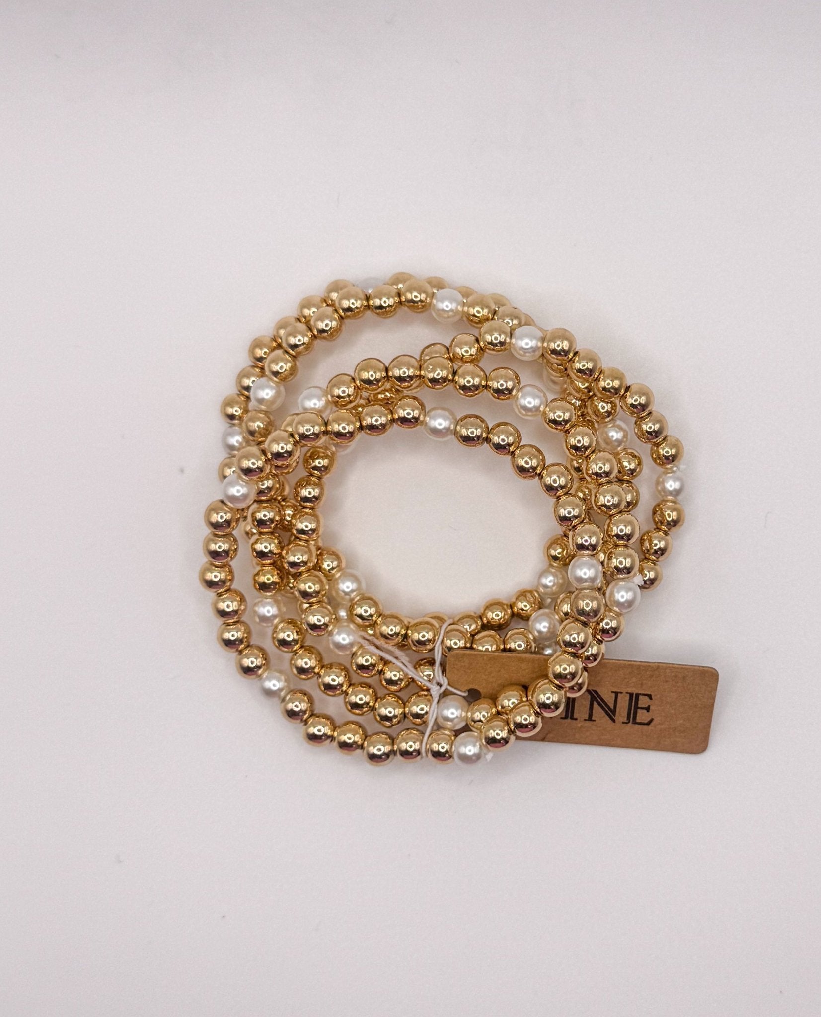 5 Set bracelet stacks - Blissful Boutique