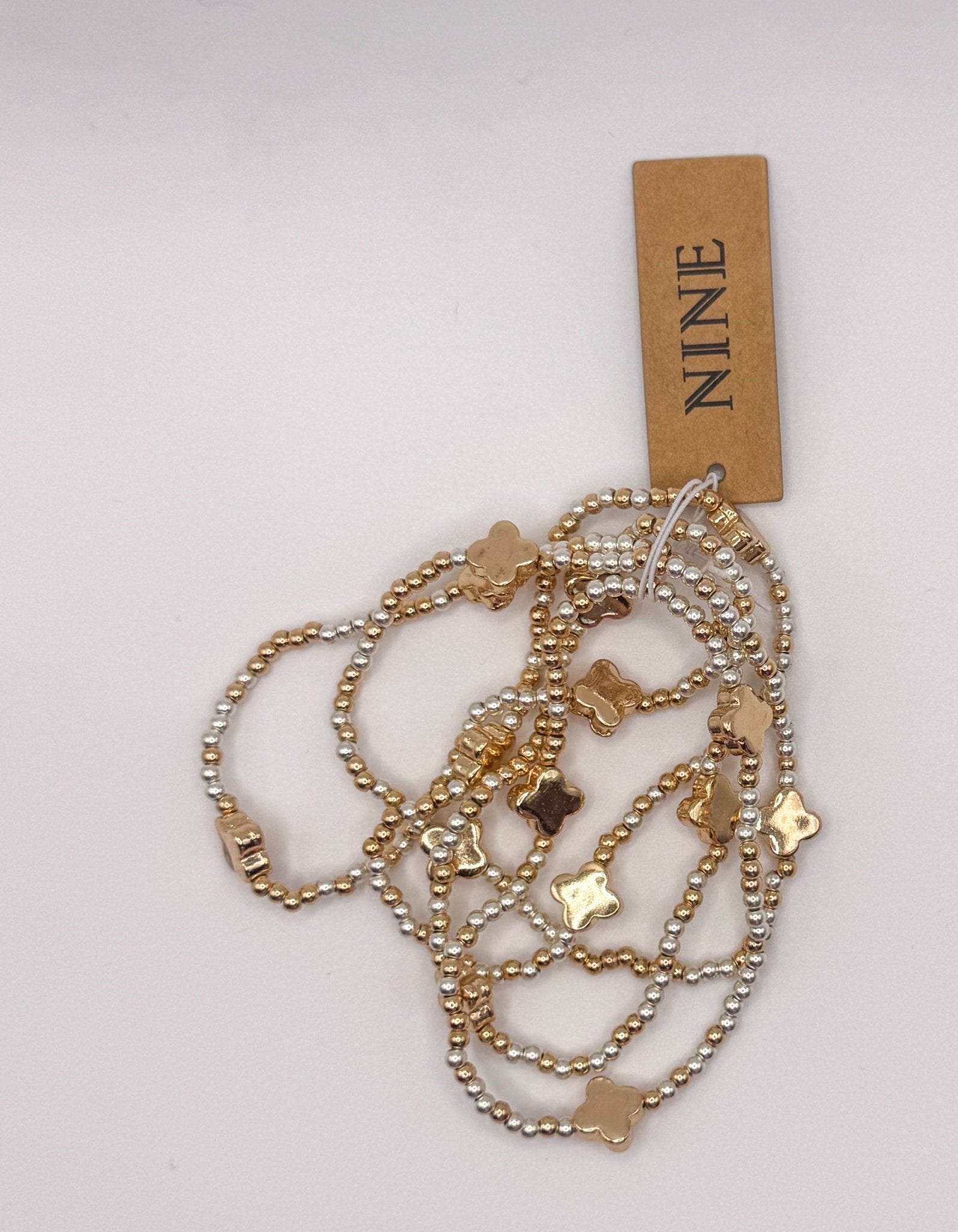 5 Set bracelet stacks - Blissful Boutique