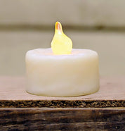 6 Pack Ivory Timer Tea Lights - Blissful Boutique