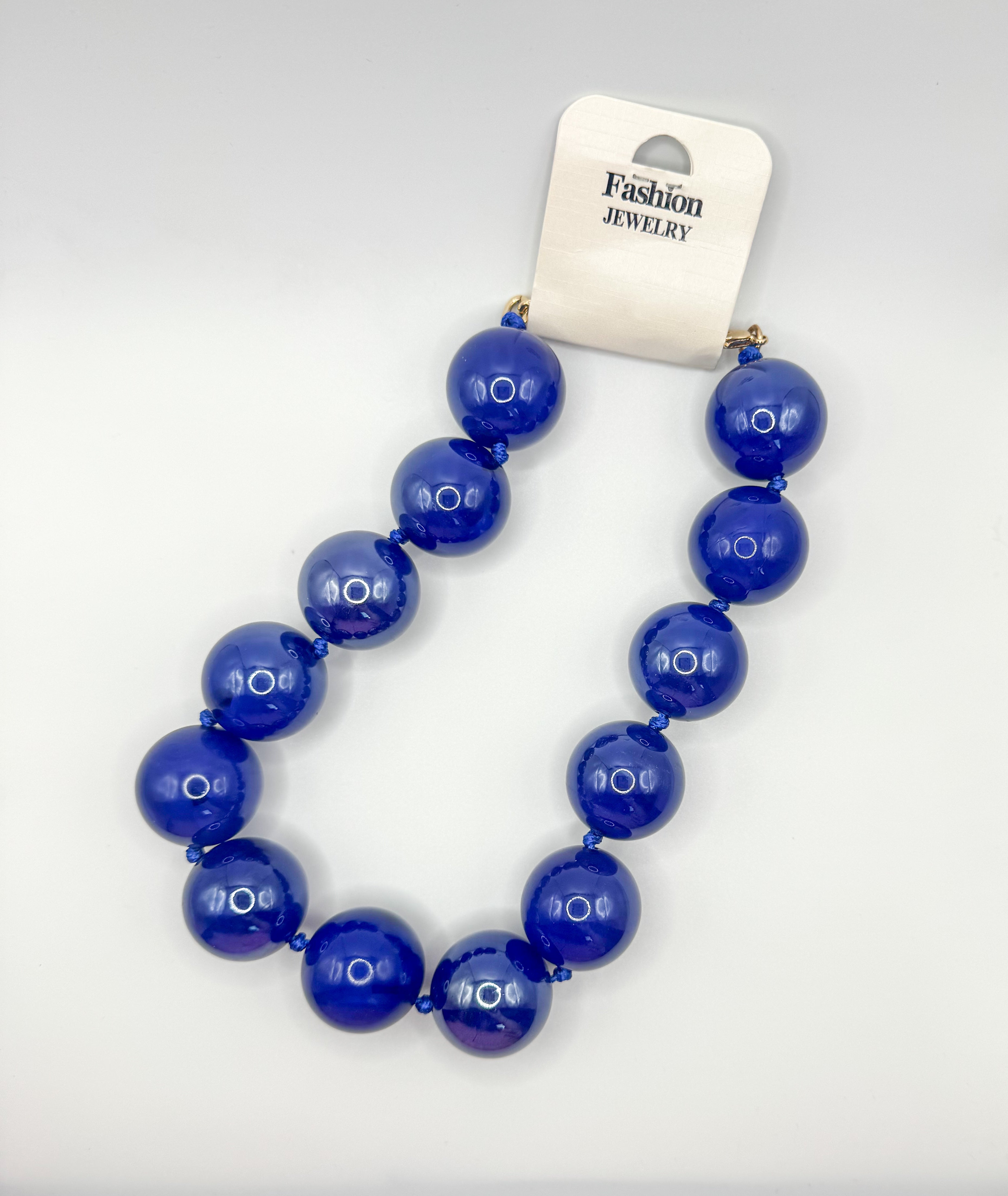 Acrylic Chunky Ball Necklace