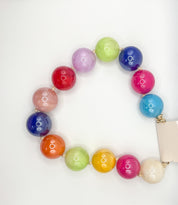 Acrylic Chunky Ball Necklace