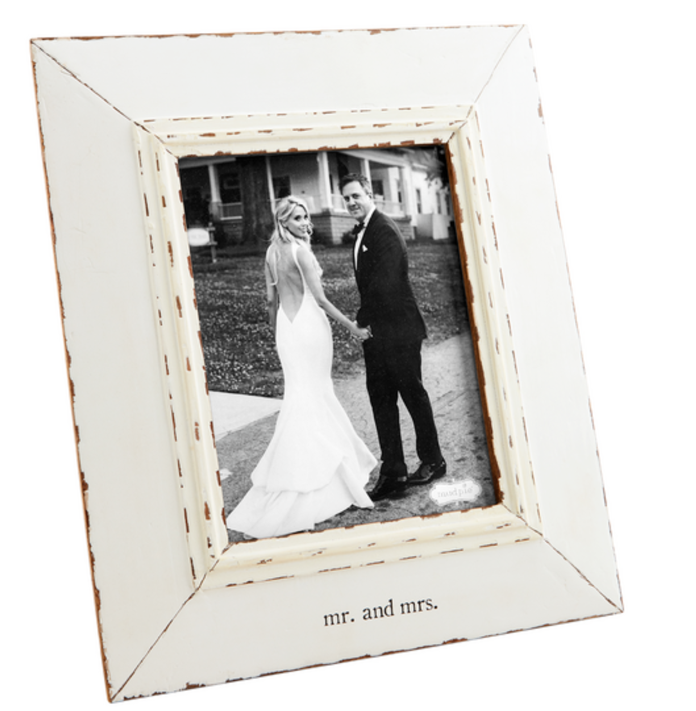 Mr. and Mrs. Distressed Frame