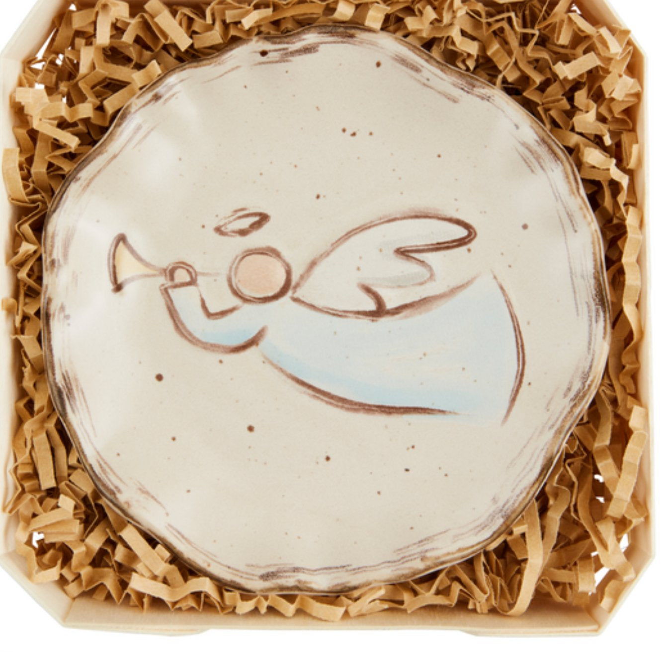 Angel Stoneware Trinket Dish - Blissful Boutique