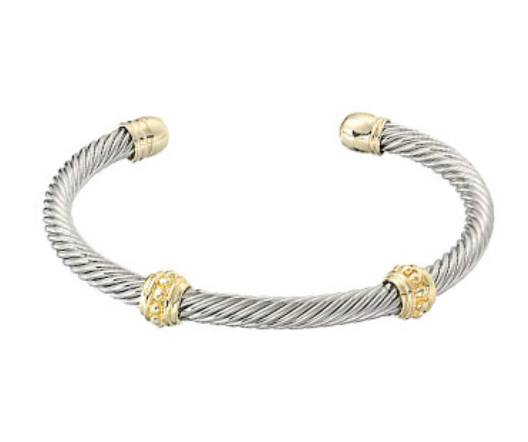 Aria cable cuff - Blissful Boutique