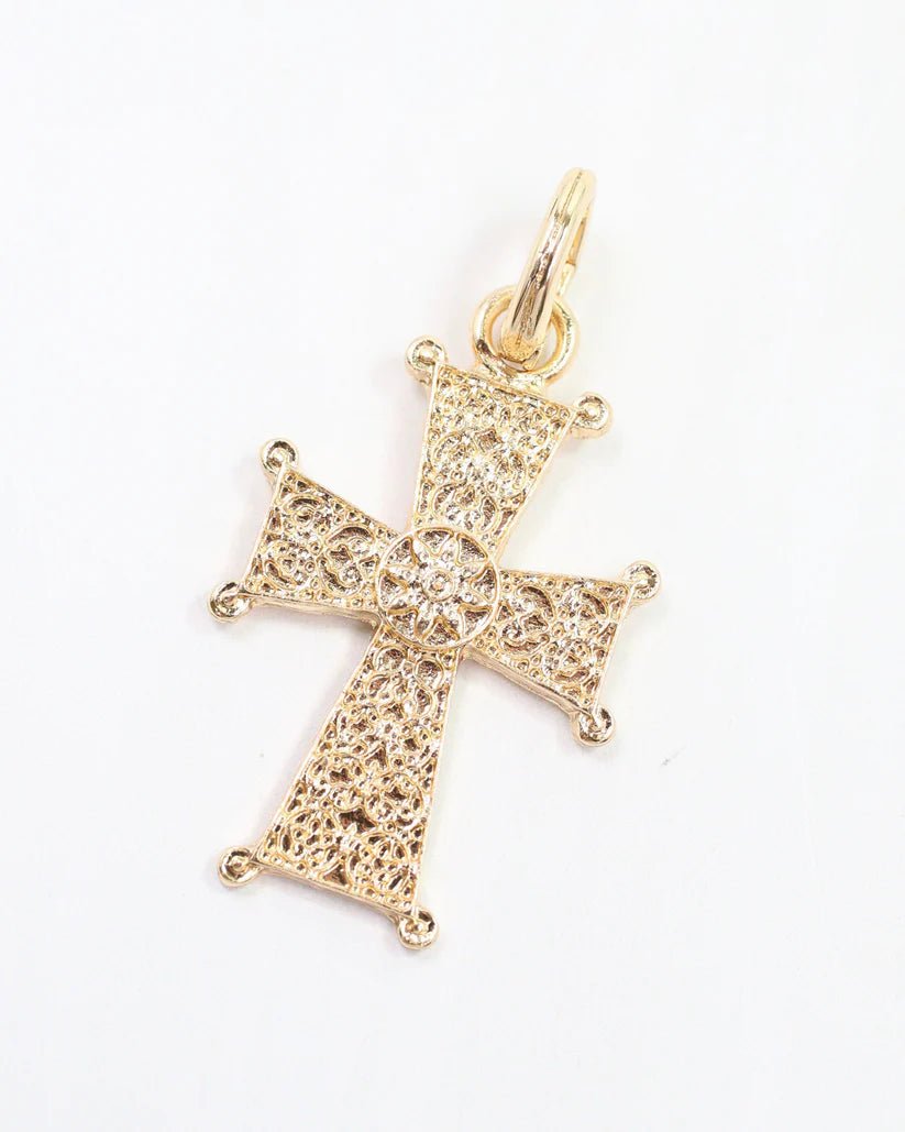 Artemis Cross Charm - Blissful Boutique