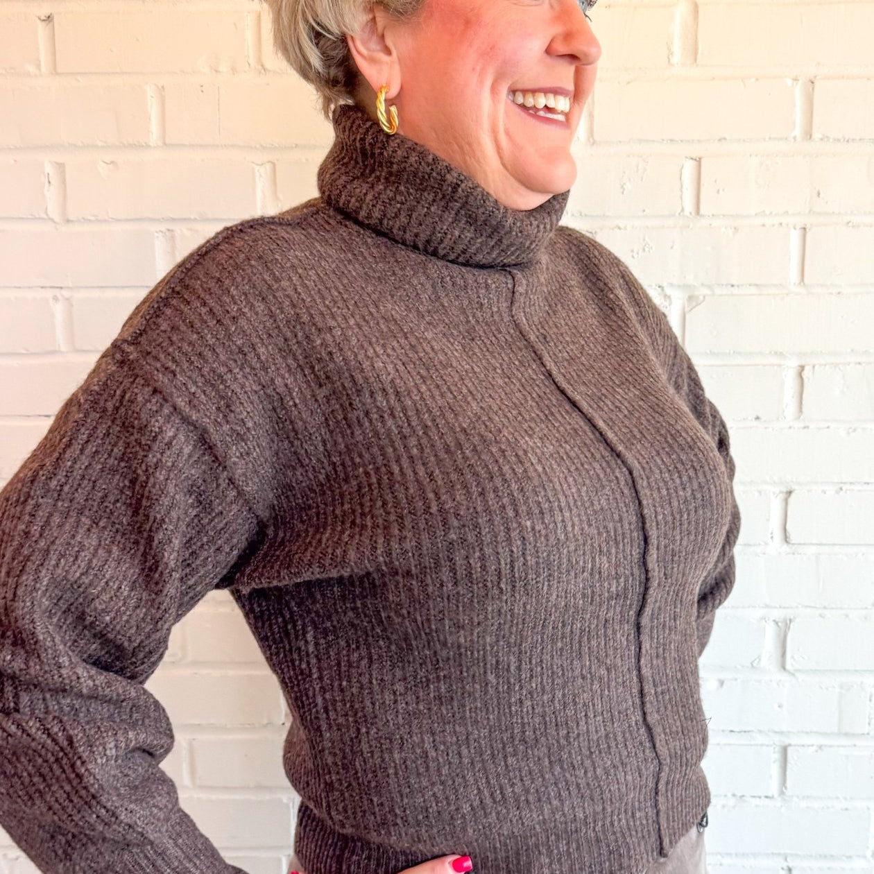 Autumn Mocha Knit - Blissful Boutique