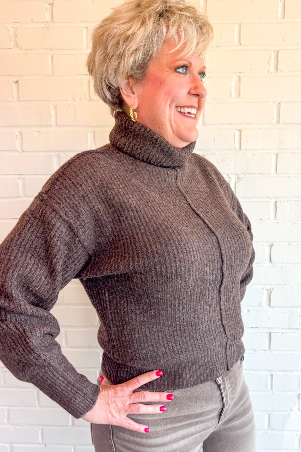 Autumn Mocha Knit - Blissful Boutique
