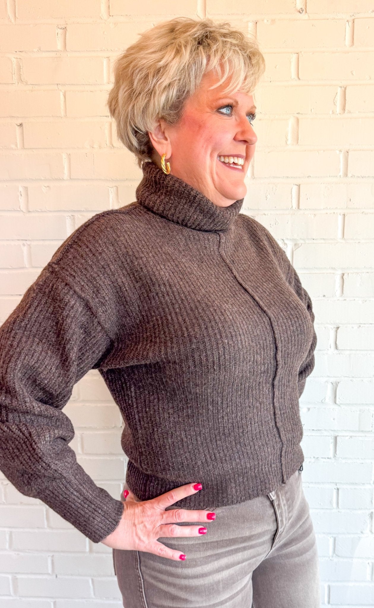 Autumn Mocha Knit - Blissful Boutique