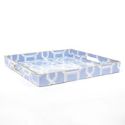 Bamboo Trellis Square Tray - Blissful Boutique