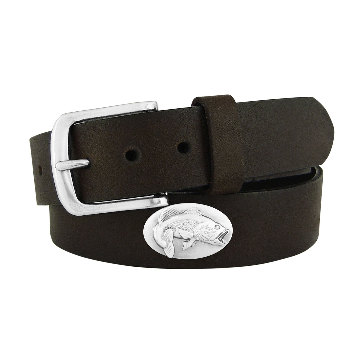 Bass Zep - Pro Leather Concho Belt - Blissful Boutique