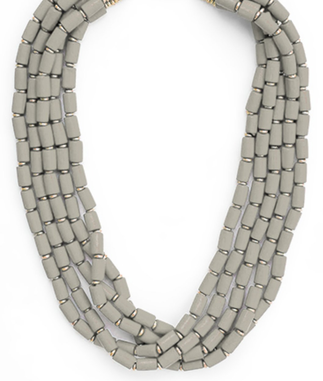 Bead Round Tube Necklace - Blissful Boutique