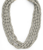 Bead Round Tube Necklace - Blissful Boutique