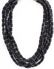 Bead Round Tube Necklace - Blissful Boutique