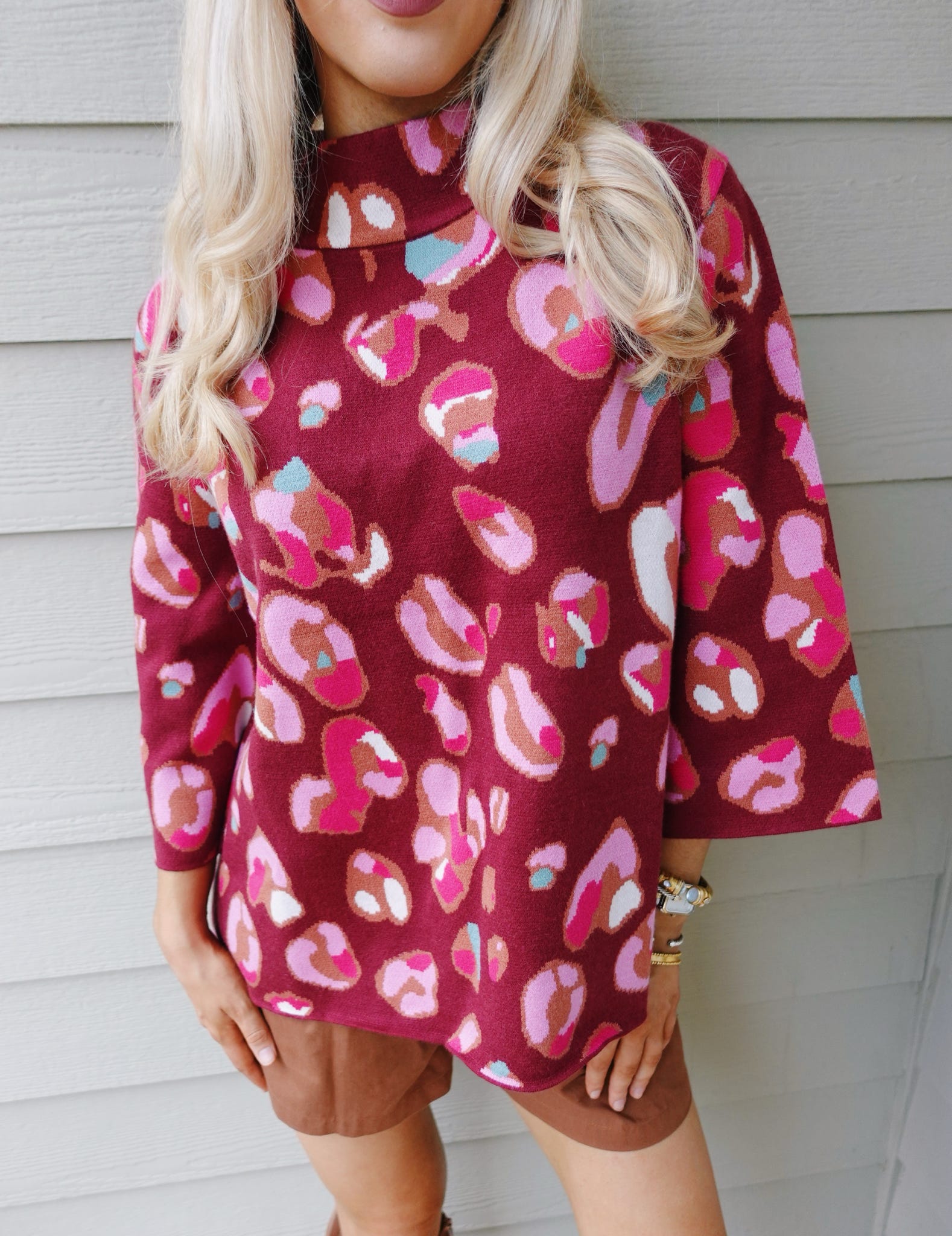 Berry Luxe Sweater - Blissful Boutique