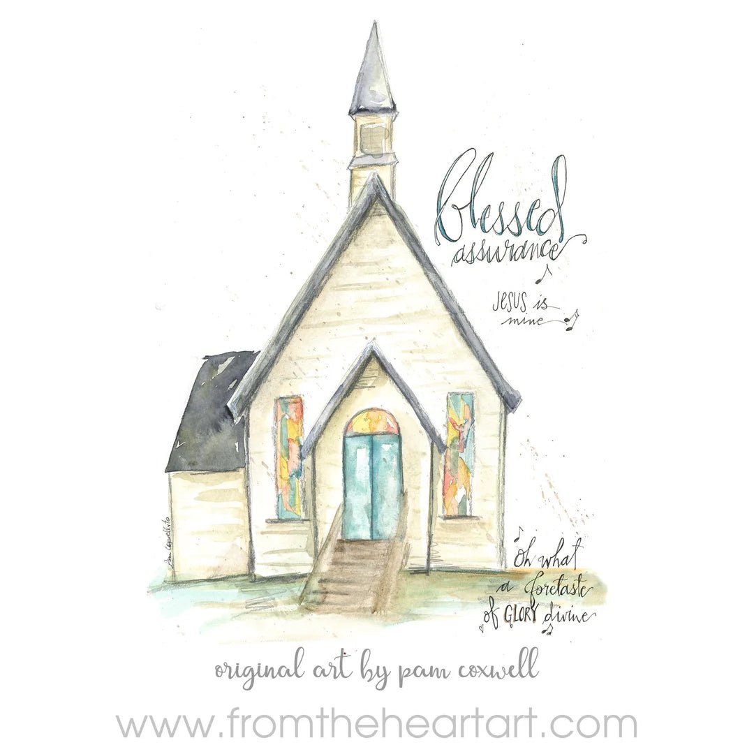 Blessed Assurance Chapel - Notecards - Blissful Boutique