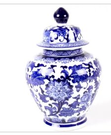 Blue Chinoiserie Ginger Jar/Large - Blissful Boutique