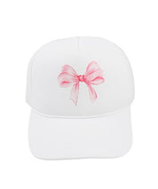 Bow Print Trucker Hat - Blissful Boutique