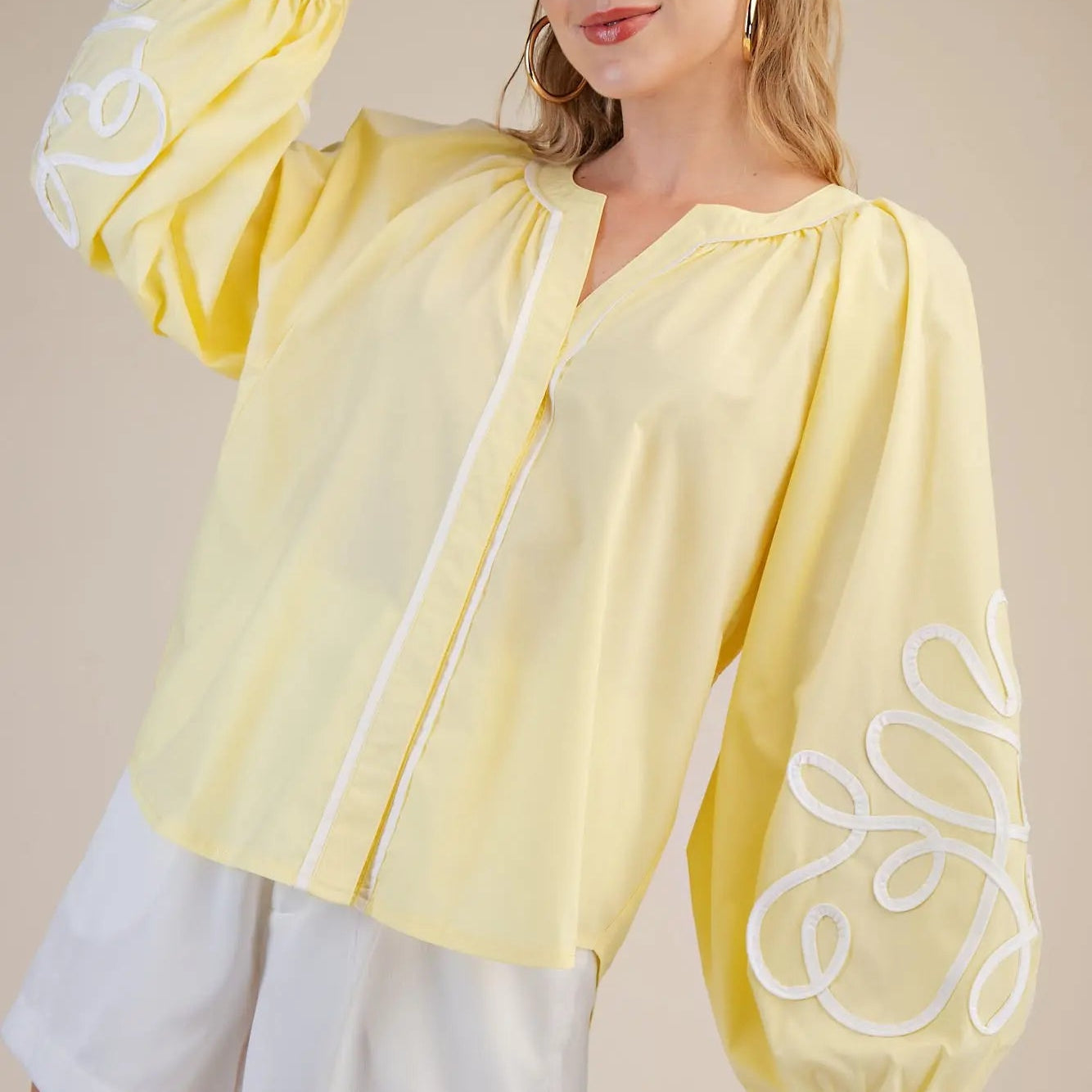 Callie Blouse - Blissful Boutique