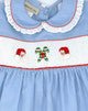 Candy Cane Smocked Dress - Blissful Boutique