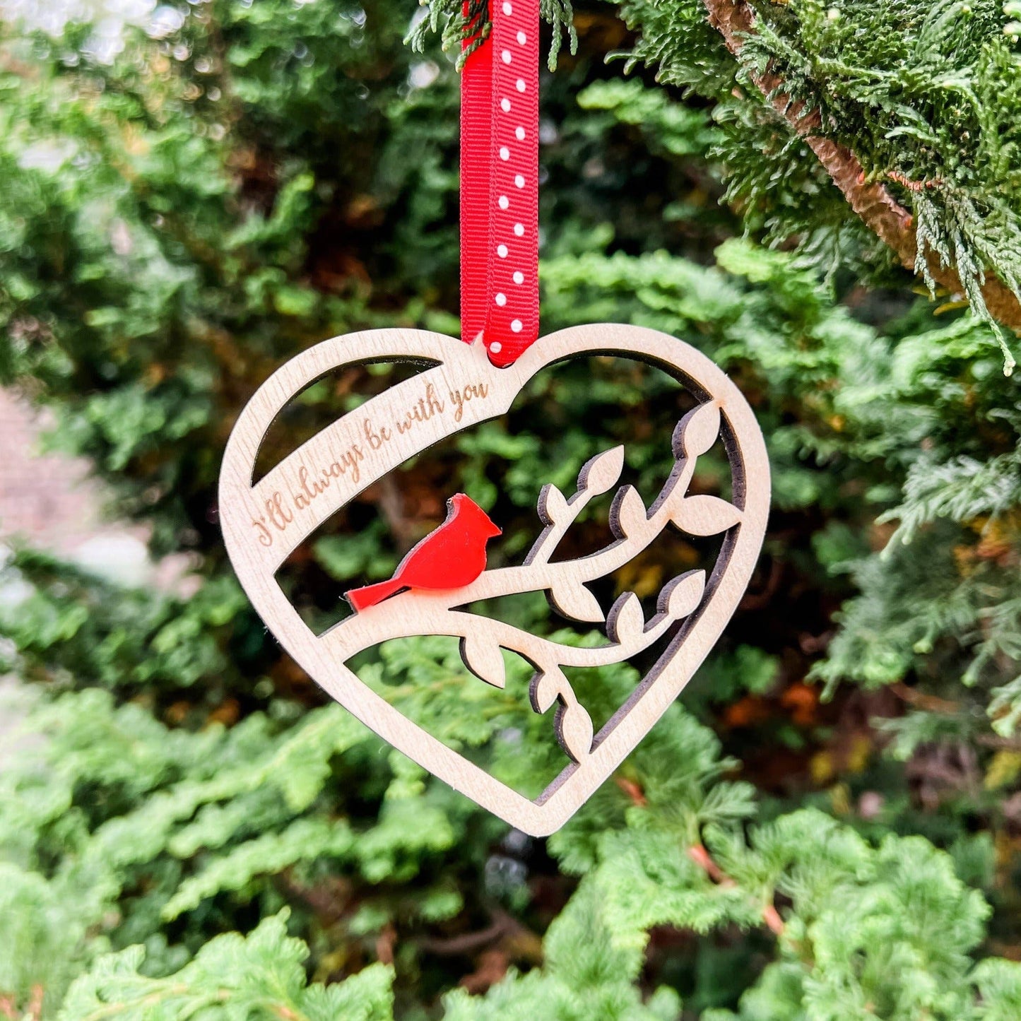 Cardinal Memorial Ornament - Blissful Boutique