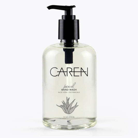 Caren Hand Wash - Pearl - 14 oz Glass Bottle - Blissful Boutique