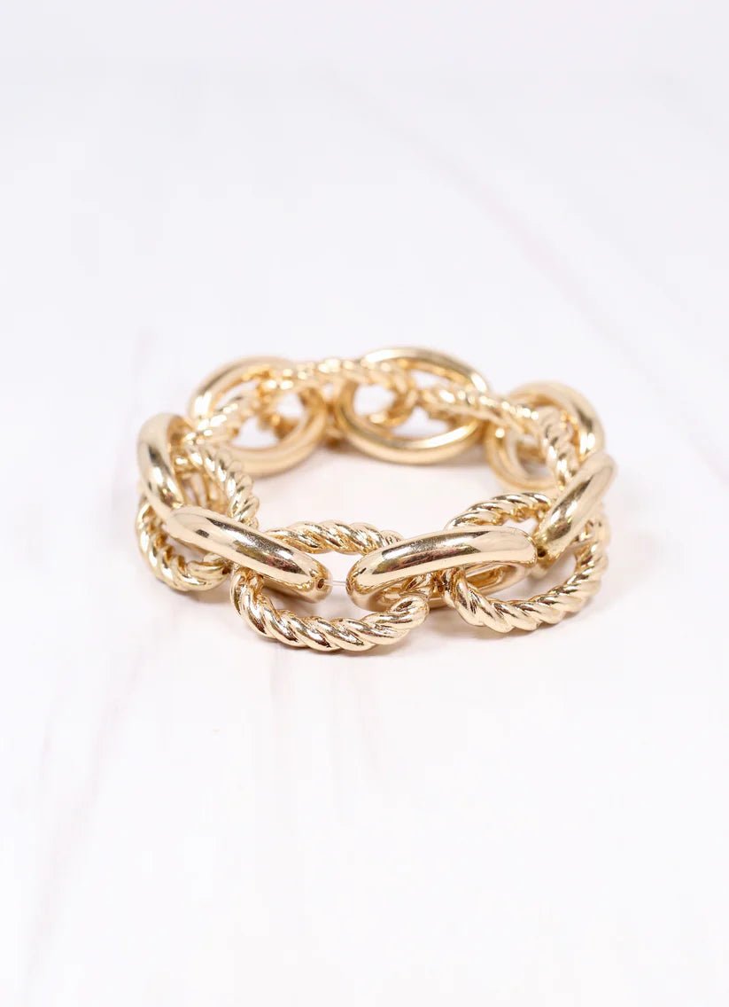 Cates Link Stretch Bracelet - Blissful Boutique