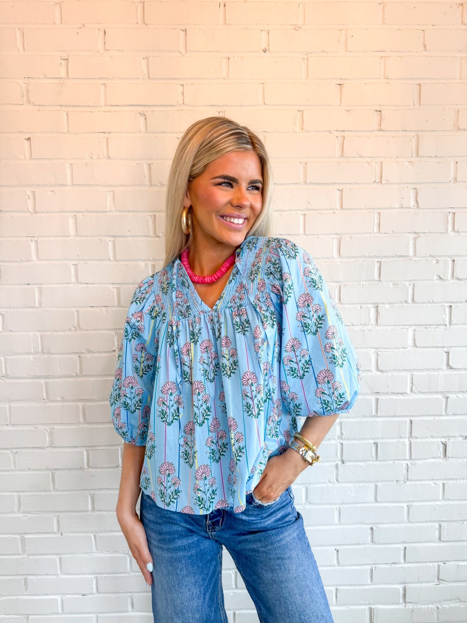 Celeste Blouse - Blissful Boutique