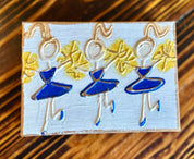Cheer Squad Wood Block (Multiple Colors Available) - Blissful Boutique