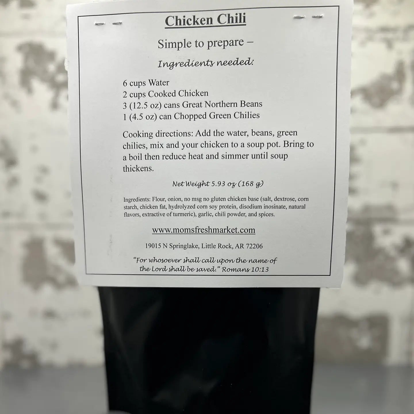 Chicken Chili Mix - Blissful Boutique