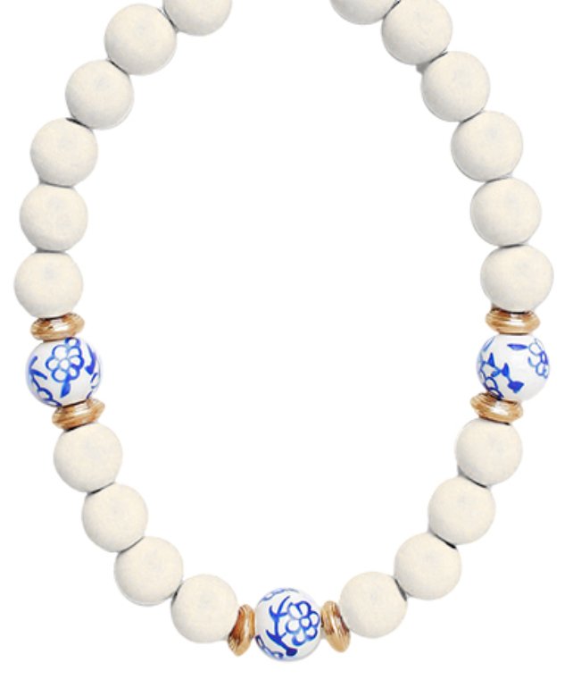 Chinoiserie Necklace (Short) - Blissful Boutique