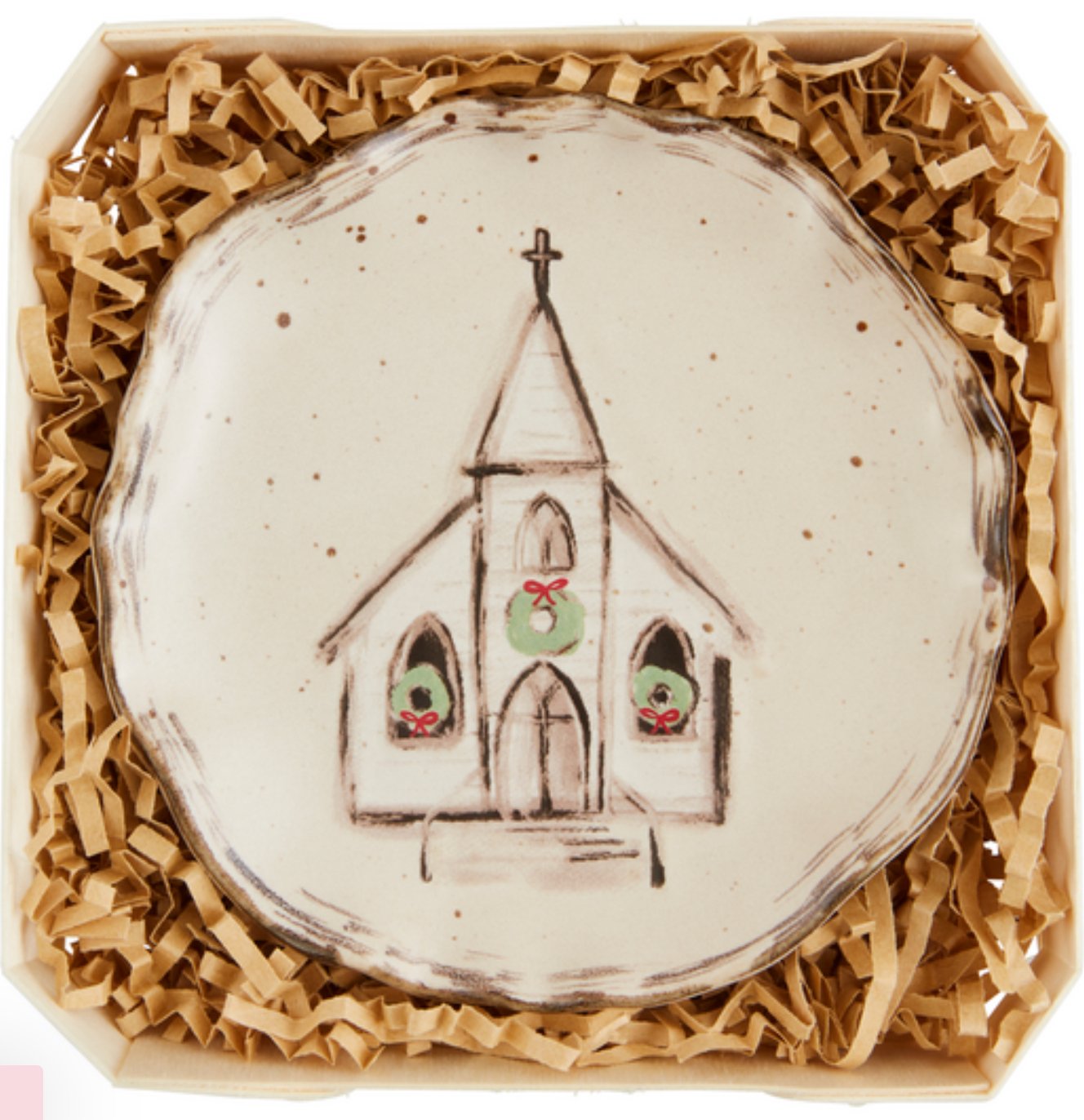 Church Stoneware Trinket Dish - Blissful Boutique