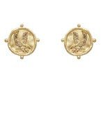 Eagle Round Earrings - Blissful Boutique