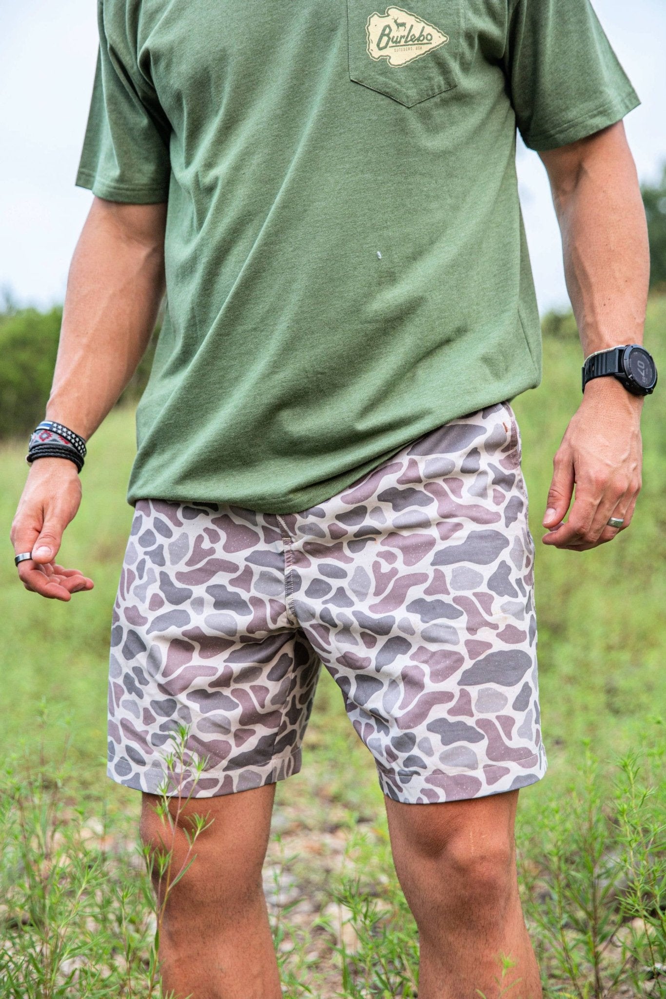 Everyday Shorts - Classic Deer Camo - Blissful Boutique