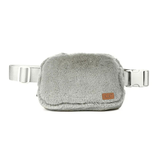 Faux Fur Fanny Pack - Blissful Boutique