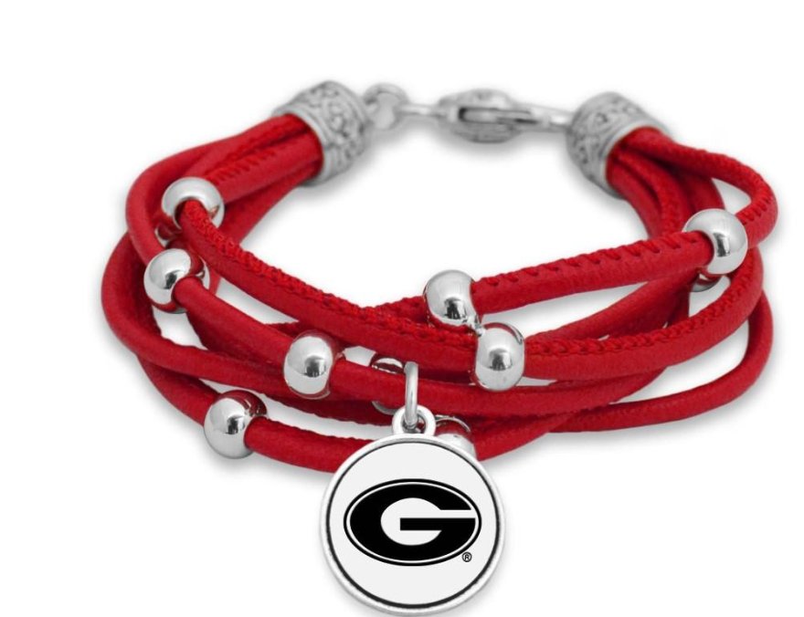 Faux Leather Georgia Bracelet - Blissful Boutique