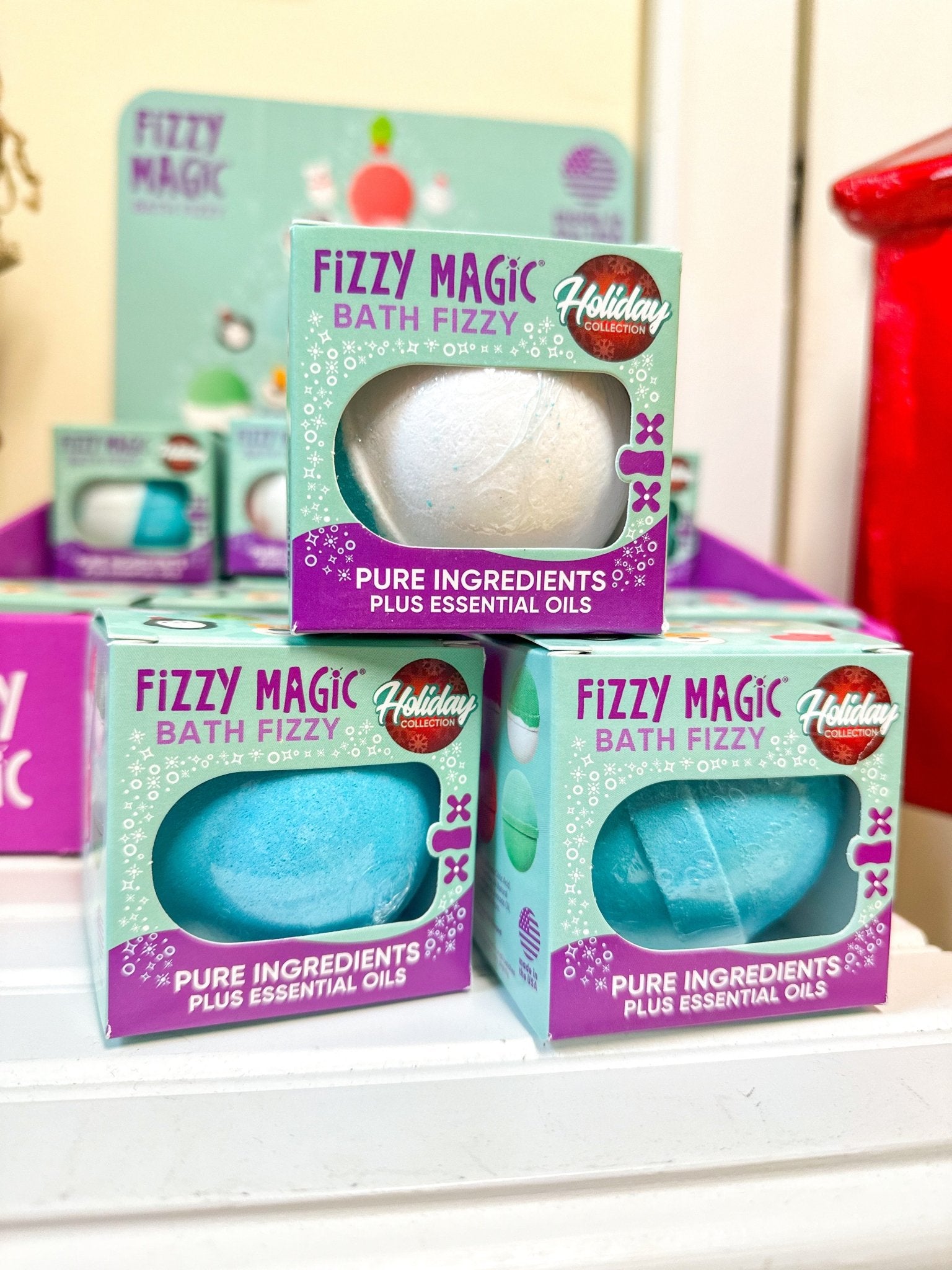 Fizzy Magic Holiday Bathbomb - Blissful Boutique